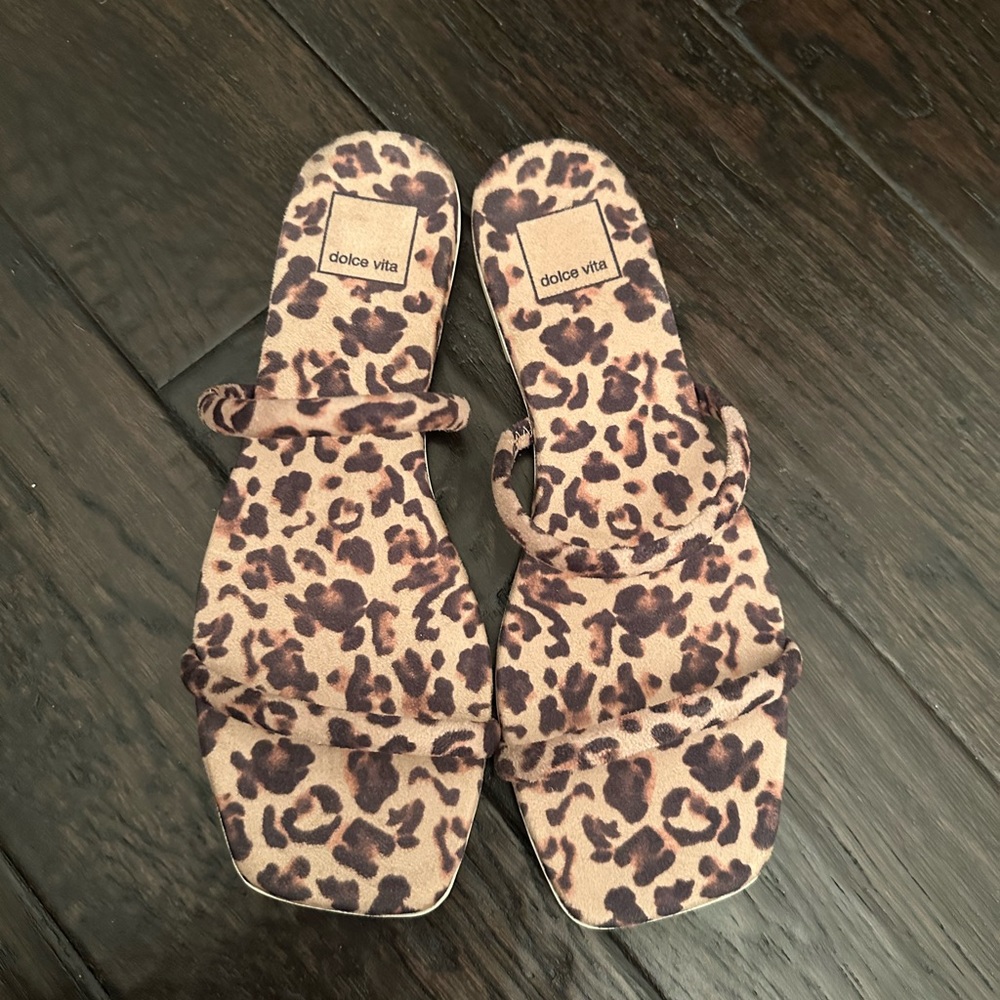 Dolce Vita Leopard Sandals